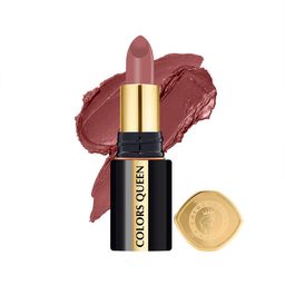 Colors Queen Luxury Matte Non Transfer Bullet Lipstick 4g - Reach High 15-62