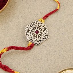 Fabindia Metal Thread Rakhi-image-37