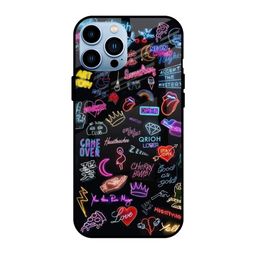 QRIOH Accept The Mystery Printed iPhone 13 Pro Back Case-image-88