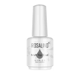 ROSALIND Bright For Nail Art Design LED/UV Lamp Matt Top Coat Gel Polish 15ml-12