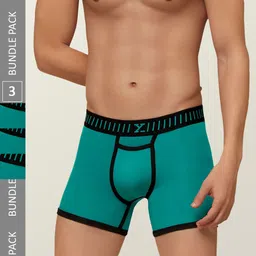 XYXX Men IntelliSoft Antimicrobial Micro Modal Pack of 3 Vibe Trunks XYTRNK3PCKN307-image-38
