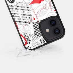 macmerise Abstract Printed iPhone 12 Back Case Mobile Accessories image 2
