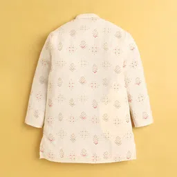 Jeetethnics Boys Ethnic Motifs Printed Regular Kurta with Pyjamas image 4