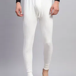 Monte Carlo Men Cotton Ribbed Mid-Rise Thermal Bottoms-image-10