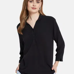 METTLE Women Cotton Shirt Style Top-image-24