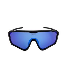 QUE UNIVERSE Unisex TR90 Blue UV Protected Polarised Lens Sports Sunglasses-picture-26