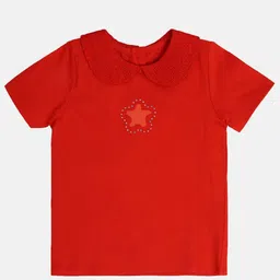 MINI KLUB Girls Embellished Pure Cotton Top-picture-46