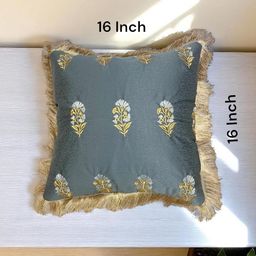 CASA-NEST Multicoloured Set of 2 Square Cushion Covers image 3