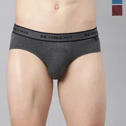 Force NXT Pack Of 3 Assorted Anti Micribial Cotton Basic Briefs MNFF-111-N-R3-ASST-C2-PO3-picture-41