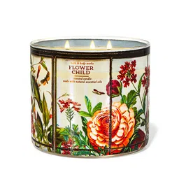 Bath & Body Works Flower Child 3 Wick Scented Candle - 411 g-picture-16