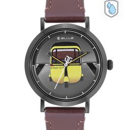 Titan Men Printed Dial Leather Straps Analogue Watch 1740NL01-51