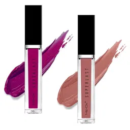 ME-ON Set of 2 Superlast Long Lasting Lip Gloss 6 ml each - Shade 16 & 21 image 1