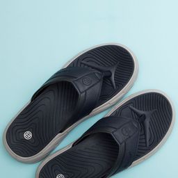Big Fox Men Navy Blue & Grey Thong Flip-Flops-picture-53