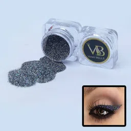 Veoni BELLE Single Shiny Glitter Eyeshadow 5g - Dark Starlit 14-image-70