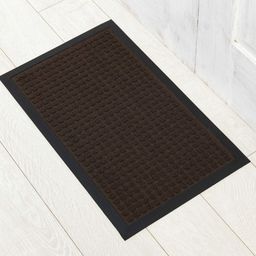 Ariana Brown Self Design Anti-Skid Doormat-54