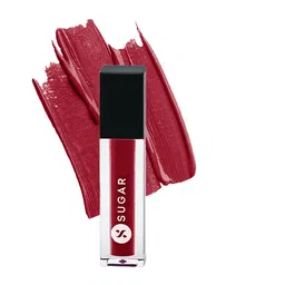 SUGAR Smudge Me Not Mini Liquid Matte Lipstick with Vitamin E 1.1ml - 10 Drop Dead Red-16