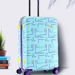 Nasher Miles Denver Hard-Sided Medium 360-Degree Rotation Trolley Suitcase 65cm-20