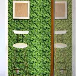 Univocean Green Leaf Design Peel & Stick Self Adhesive Wallpaper-28