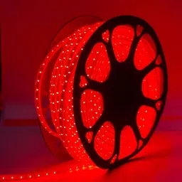 ENORMITY Red Rice Shaped LED String Lights Rope image 1