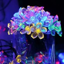 SPARK WORLD Flower-Shaped String Lights-13