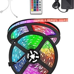 SPARK WORLD Green & Pink Rice Shape String Lights-48