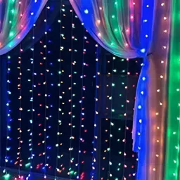 SPARK WORLD Blue & Green LED String Lights-43