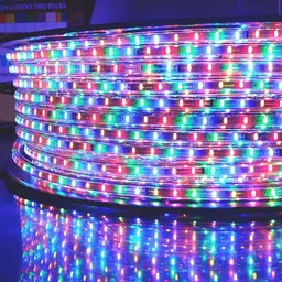 SPARK WORLD Blue Rice-Shaped String Lights-15