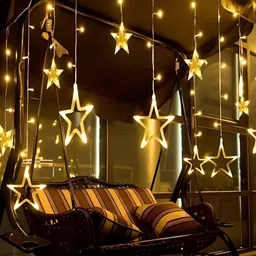 SPARK WORLD Star-Shaped LED String Lights-51