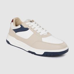 Aeropostale Men Colourblocked Perforated Sneakers-image-99