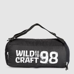 Wildcraft Unisex Black Printed Gym 3 Duffel Bag-image-11