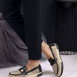 Carlton London Women Textured Loafers-image-82