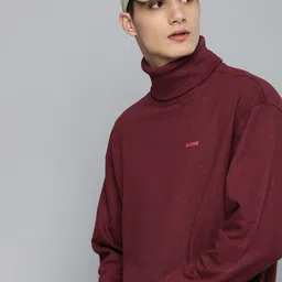 R.Code by The Roadster Life Co. Men Solid Sweatshirt-picture-21