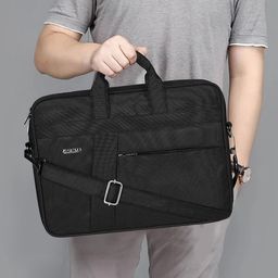 LOREM Men Textured Laptop Bag-74