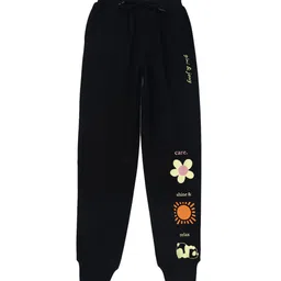 Gini and Jony Boys Printed Cotton Elasticated Joggers-image-94