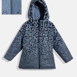 Okane Girls Reversible Padded Jacket-image-41