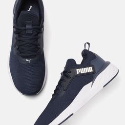 Puma Men Navy Blue Solid Erupter Running Shoes-48