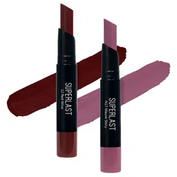 ME-ON Set of 2 Superlast Matte Lipstick - Shade 12 & 17-40