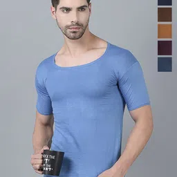 Dollar Pack Of 6 Assorted Pure Cotton Basic Vests MLHVE-02-PO6-ASST3-picture-47
