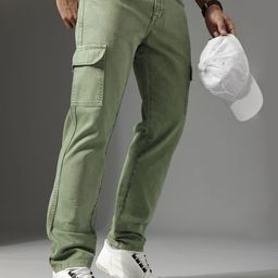 FCUK Men Relaxed Fit Mid-Rise Jeans-picture-20