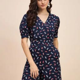 BRINNS Navy Printed Playsuit-picture-31