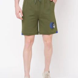 Fitz Olive Slim Fit Shorts-image-82