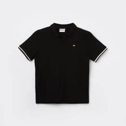 FAME FOREVER Boys Black Cotton Polo T-Shirt-image-32