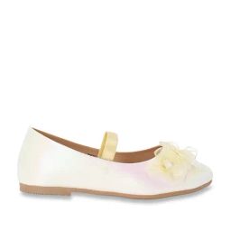 Pantaloons Junior Kids Off White Mary Jane Shoes-picture-36