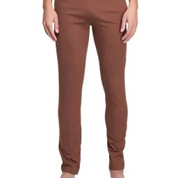 Ramraj Brown Cotton Regular Fit Solid Trackpants-image-77