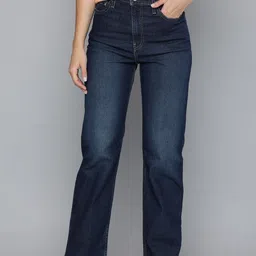 Levis Women Straight Fit High-Rise Light Fade Stretchable Jeans-picture-17