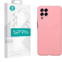 Sprig Liquid Silicone Back Cover for Samsung Galaxy M53 5G (Pink)-image-48