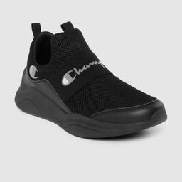 Champion Men Woven Design Brand Logo Printed Mid-Top Sneakers-7