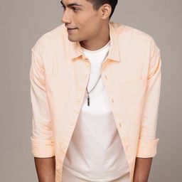 WROGN Oversized Fit Opaque Pure Cotton Casual Shirt-picture-21