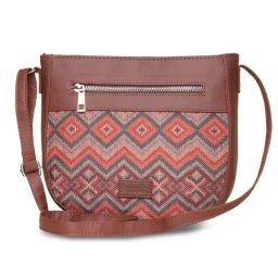 ZOUK Multicolor Printed Medium Cross Body Bag-2