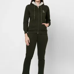 Sweet Dreams Green Hooded Sweatshirt & Trackpants Set-picture-39